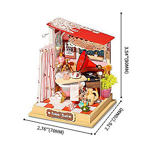 3D Folding Miniature ROBOTIME Bathroom