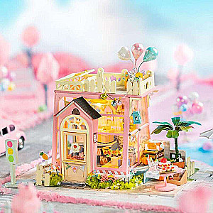 3D Folding Miniature ROBOTIME Dollhouse for Parties