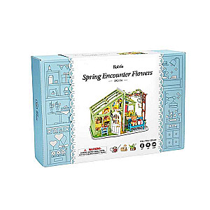 3D Folding Miniature ROBOTIME Dollhouse