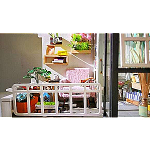 3D Folding Miniature ROBOTIME Balcony