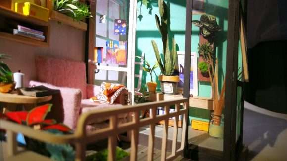 3D Folding Miniature ROBOTIME Balcony