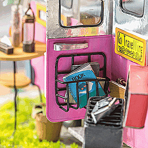 3D Foldable Miniature ROBOTIME Camping