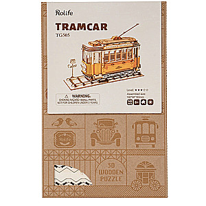 Wooden 3D Puzzle ROBOTIME Tram