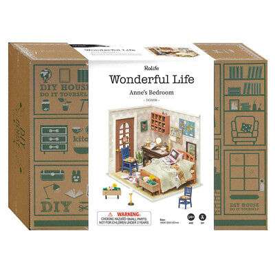 3D Foldable Miniature ROBOTIME Bedroom