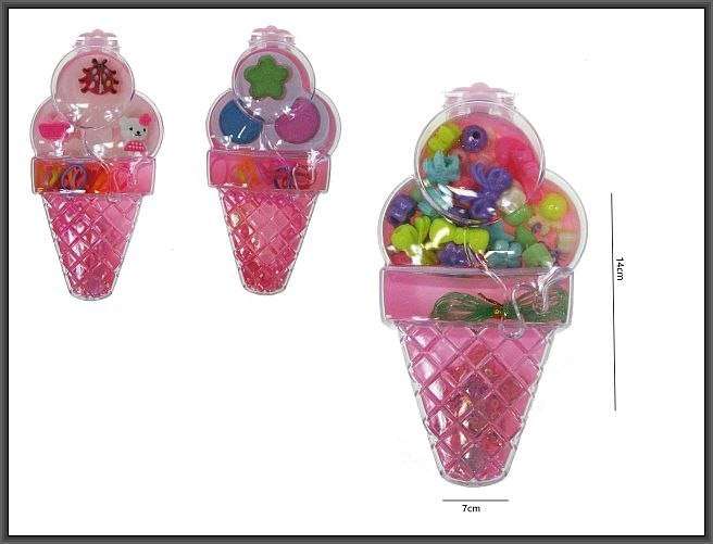 Jewelry set - Ice cream, mix