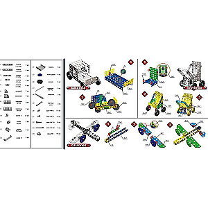 Metal Constructor No.2 290 pcs
