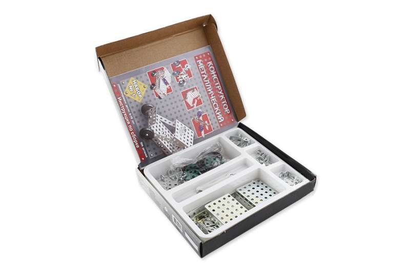 Metal Constructor No. 1 206 pcs