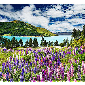 Diamond Mosaic 40x50 cm - Landscape with Lake