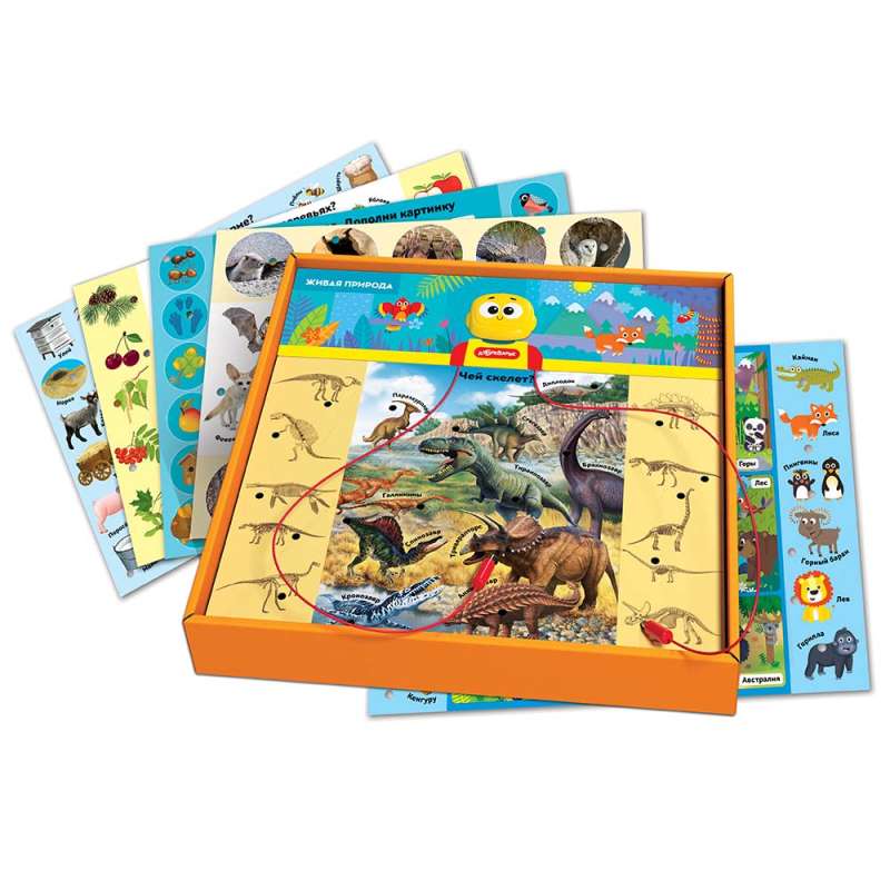 Board Game - Educational Electric Quiz. Wildlife