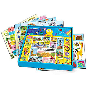 Board Game - Educational Electric Quiz. I Want to Know Everything