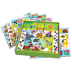Board Game - Educational Electric Quiz. All About Animals