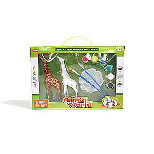 Creative Set - Animal Word, color the figure according to the template