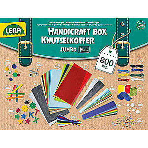 LENA Handicraft Box Jumbo Set, 800 pcs.