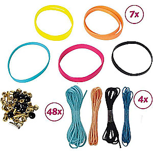LENA Wrappy Bands Creative Set, Create Your Own Bracelet