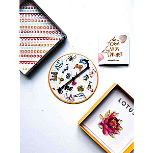 Board Game - Yoga Cards Spinner