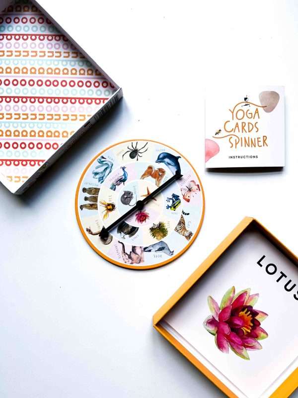 Board Game - Yoga Cards Spinner