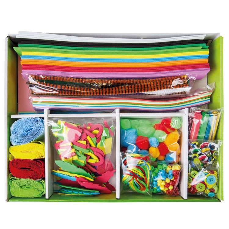 LENA Jumbo Creativity Set, 800 pieces
