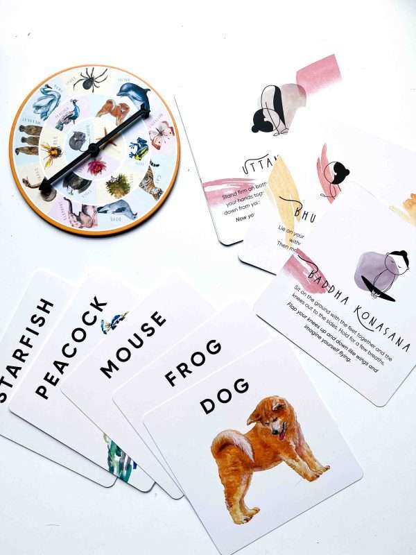 Board Game - Yoga Cards Spinner