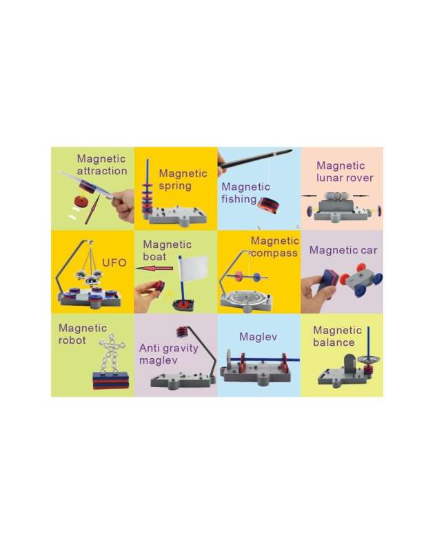 Scientific Game ANDREU - Magnetic Science 12-in-1