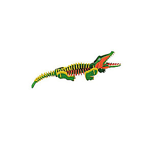 ANDREU Creative Set - Wooden Crocodile Skeleton