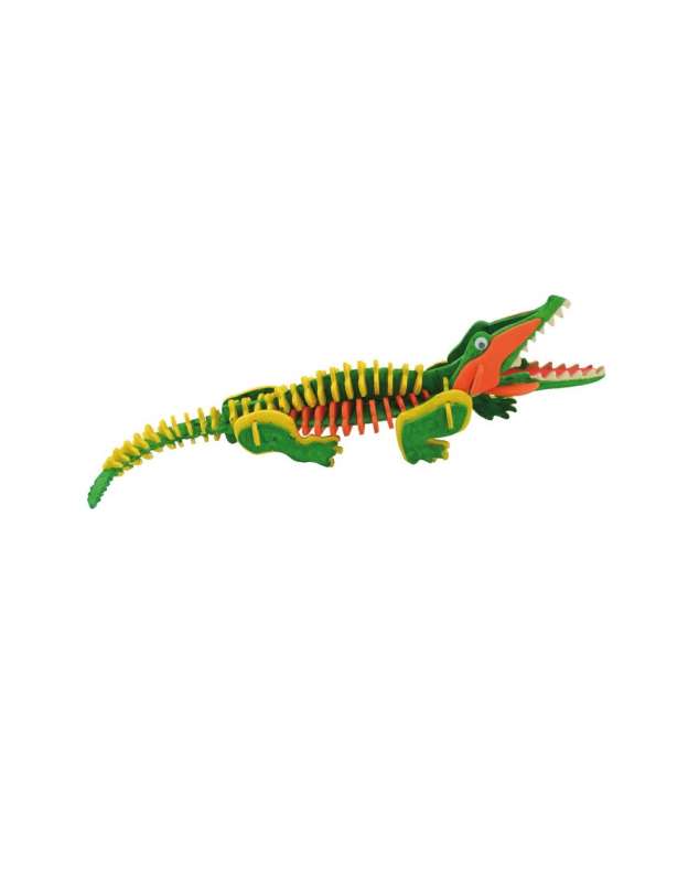 ANDREU Creative Set - Wooden Crocodile Skeleton