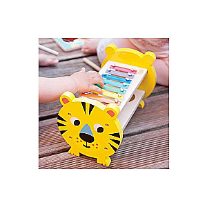 Toy ANDREU Xylophone and Hammer Tiger
