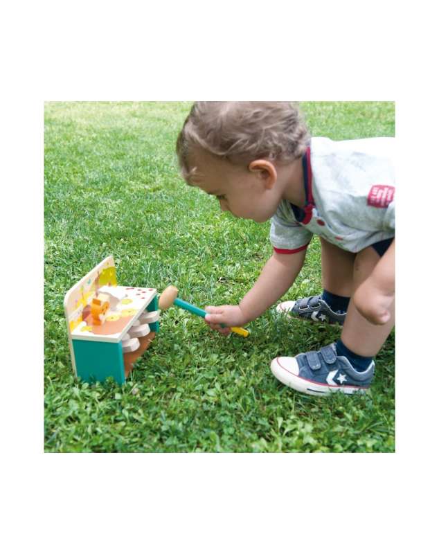 Wooden toy ANDREU - Jumping animals