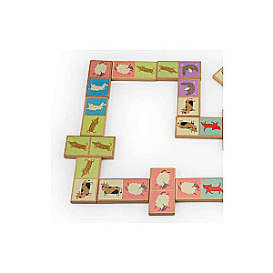 Board game - ANDREU - Eco Domino Animals