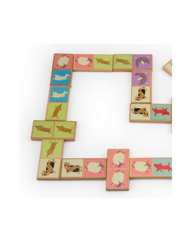 Board game - ANDREU - Eco Domino Animals