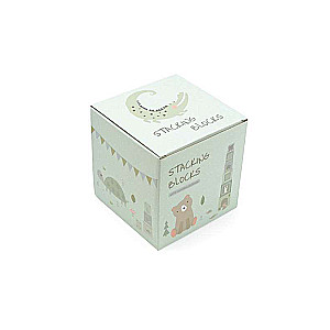 ANDREU Pyramid - Block Assembly with Wooden Figures