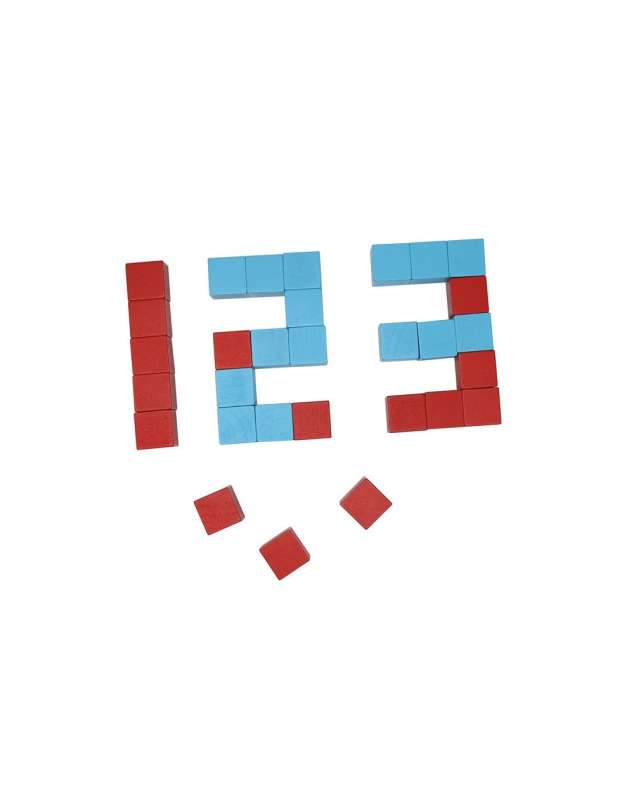 Developing Game 3D ANDREU - Wooden Square Blocks