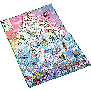 Board Game with Tokens. Everest