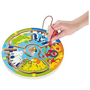 Magnetic Game GOKI Learning to Count in the Zoo