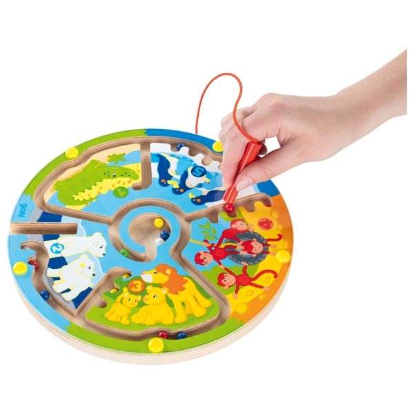 Magnetic Game GOKI Learning to Count in the Zoo