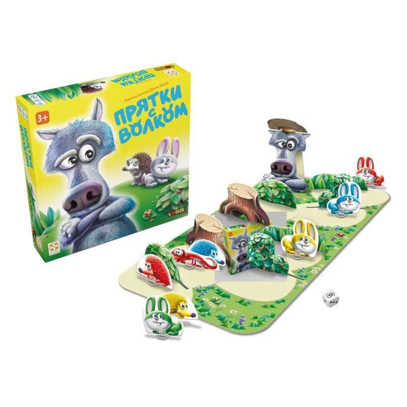 Board Game - Hide and Seek with the Wolf