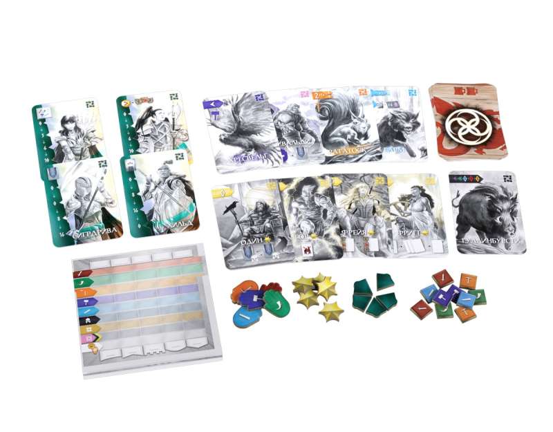 Board Game - Nidavellir. Idavoll