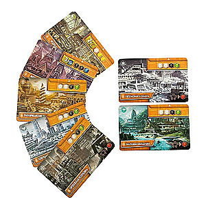 Tabletop Game - This Crazy World. Crisis and Prosperity Expansion