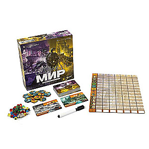 Tabletop Game - This Crazy World. Crisis and Prosperity Expansion