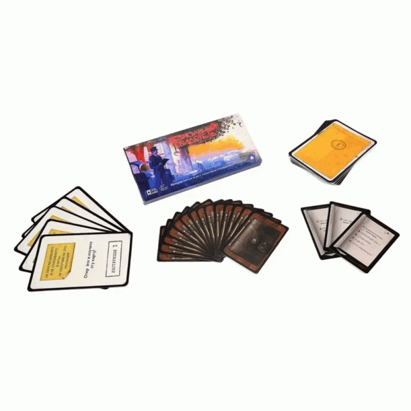Board Game - Silent Witness. Detective Game
