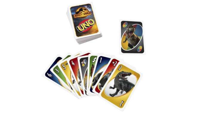 Board Game - UNO Jurassic World 3 Cards
