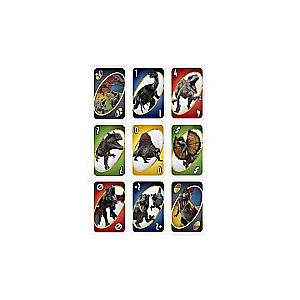 Board Game - UNO Jurassic World 3 Cards