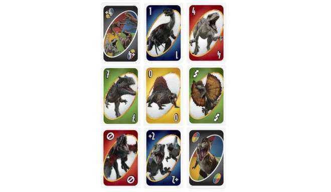 Board Game - UNO Jurassic World 3 Cards