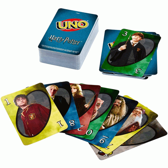 Board Game - UNO Harry Potter Cards