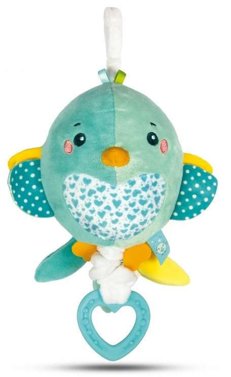 Soft Toy for Babies CLEMENTONI Wind-Up/Hanging Bird