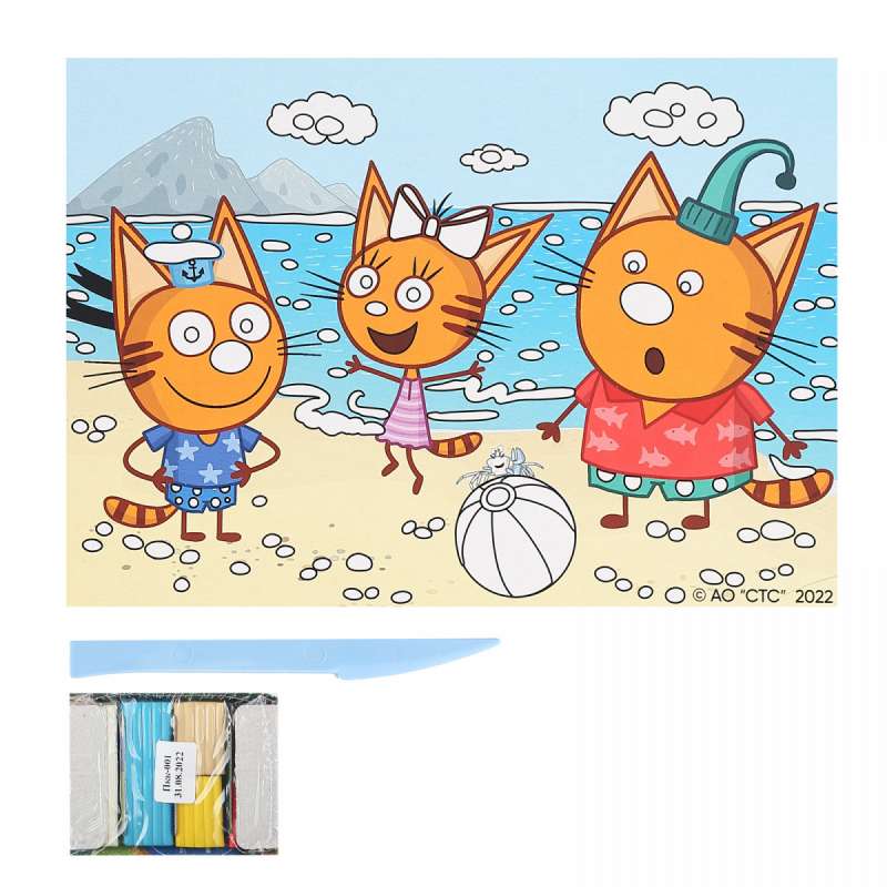 Picture from Plasticine - Three Cats and Cracker