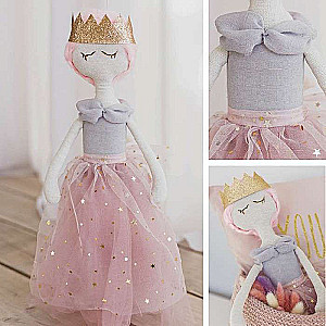 Interior Doll Ennie, sewing kit, 18 × 22.5 × 2 cm