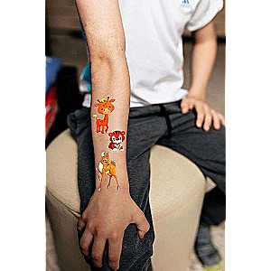 Tattoo - Bambi and his Friends Temporary Sticker 15.5x21cm