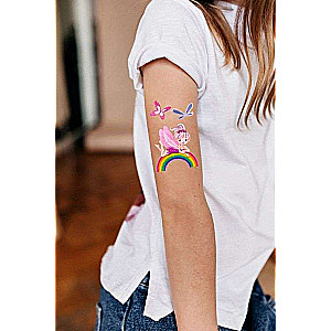 Tattoo - temporary sticker Fairy Magic with sequins 15.5x21 cm