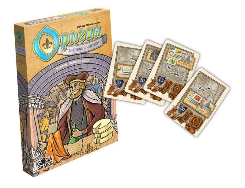 Board Game - Orleans. Trade and Intrigues