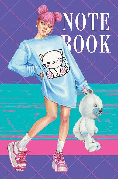 Notepad 48 sheets A7 - Zoomer-girl